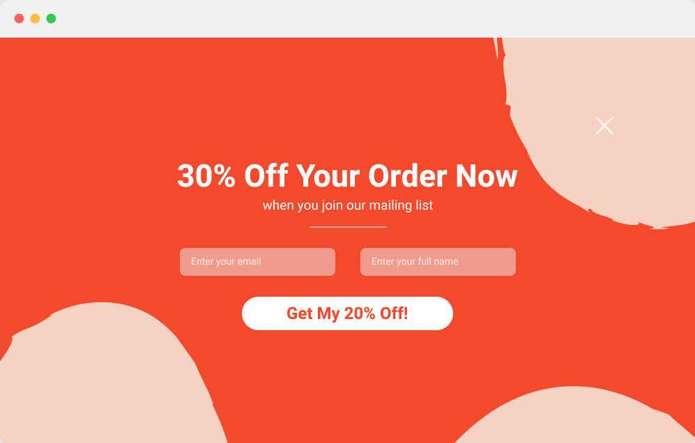Offer a Discount For Subscription Example Offer a Discount For Subscription Example